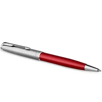 Ручка шариковая автомат Parker Sonnet K546, черный, лак, латунь, подарочная упаковка (2146851)
