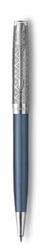 Ручка шариковая автомат Parker Sonnet Premium K537, черный, нержавеющая сталь, подарочная упаковка (2119649)