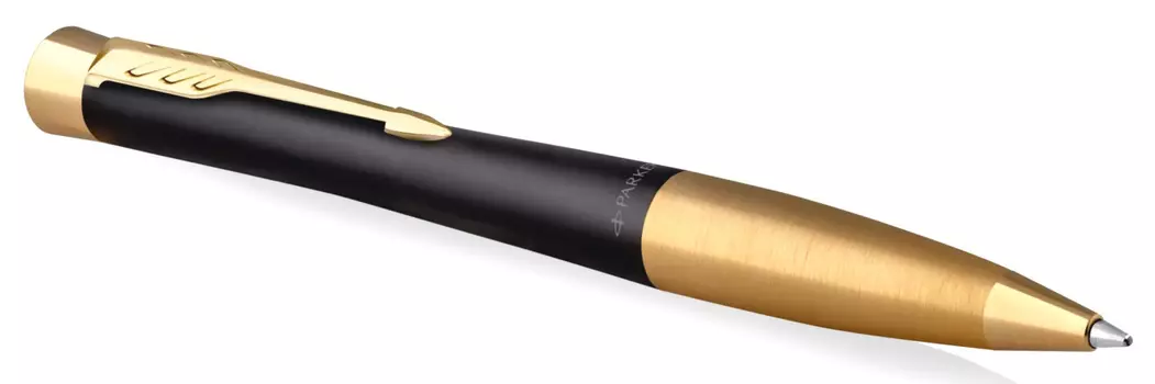Ручка шариковая автомат Parker Urban Core K314, цвет чернил: синий, латунь лакированная, подарочная упаковка (CW2143640)
