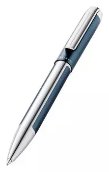 Ручка шариковая автомат Pelikan Elegance Pura K40, черный, алюминий анодированный, картонная коробка (PL817400)