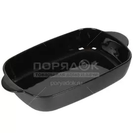 Форма для запекания керамика, 20х34х6.5 см, прямоугольная, Daniks, Крафт, 1166