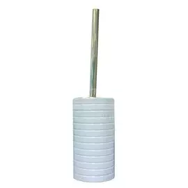 Ерш для туалета Swensa, Trento, напольный, пластик, белый, SWP-0680WH-E