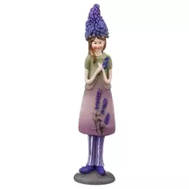Фигурка декоративная Лавандовая фея, 3.5х3.2х13 см, 390-1235
