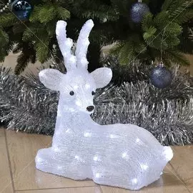 Фигурка декоративная Олень, 36х37 см, 55 LED, Y4-3069