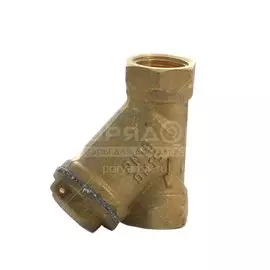Фильтр косой для воды, 1/2", г-г, латунь, внутренняя резьба, ProFactor