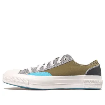 Кроссовки chuck 70 low 'hacked fashion mix n match' Converse, зеленый