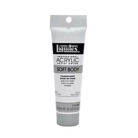 Акрил Liquitex "Soft body" 59 мл Белила титановые