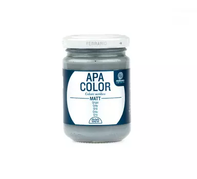 Акрил Ferrario "Apa Color" 150 мл Серый