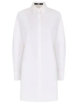Рубашка хлопковая Ikonik 2.0 KARL LAGERFELD
