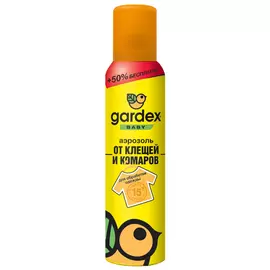 аэрозоль GARDEX Baby от клещей и комаров, детский, 100 мл