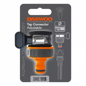 адаптер DAEWOO 3/4" безрезьбовой пластик
