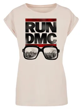 Рубашка F4NT4STIC Run DMC Glasses NYC, песочный