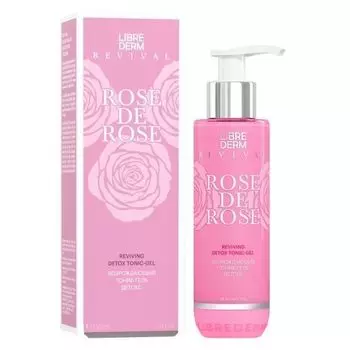 Тоник-гель детокс возрождающий Rose de rose Librederm/Либридерм фл. 150мл