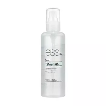 Тонер для лица holika holika less on skin toner 180 мл