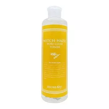 Тонер для лица с экстрактом гамамелиса Witch-hazel pore clear toner secret Key 248мл