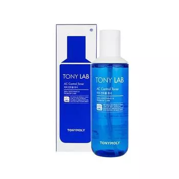Тонер осветляющий для проблемной кожи лица Tony lab ac control toner TONYMOLY 180мл