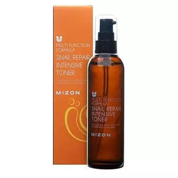 Тонер восстанавливающий с муцином улитки Snail repair intensive toner MIZON 100мл