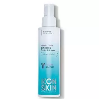Тоник-активатор обновляющий с кислотами Perfect glow Icon Skin 150мл