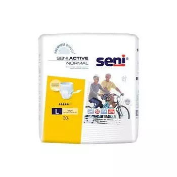 Трусы впитывающие для взрослых Activ Normal Seni/Сени 30шт р.L (3)