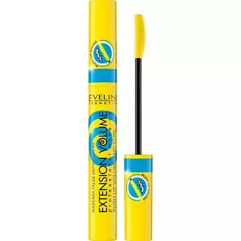 Тушь EVELINE (Эвелин) для ресниц Extension volume professional make-up 10мл