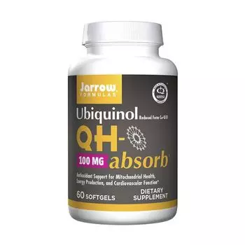 Убихинол QH-Абсорб 100мг Jarrow Formulas гелевые капсулы 1520мг 60шт