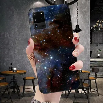 Чехол для телефона Sky Star Universe Plane для Samsung Galaxy S6 S7 S8 S9 S10 S21 S22 Plus, ультрамягкий черный чехол для телефона Galaxy S30