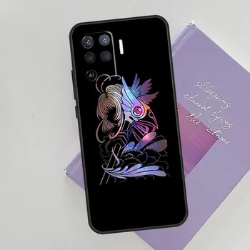 Чехол с изображением аниме Сакура Cardcaptor для OPPO Reno 5 Lite 2Z 2F A15 A52 A72 A83 A54 A74 A94 A5 A9 A31 A53 A53S 2020 OPPO A1K