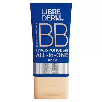 Гиалуроновый ВВ крем ALL in ONE, 50 мл, Librederm