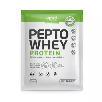 Гидролизат и изолят сыворотки Pepto Whey, 25 г., VPLAB