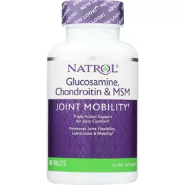 Глюкозамин Хондроитин и МСМ, 90 таблеток, Natrol