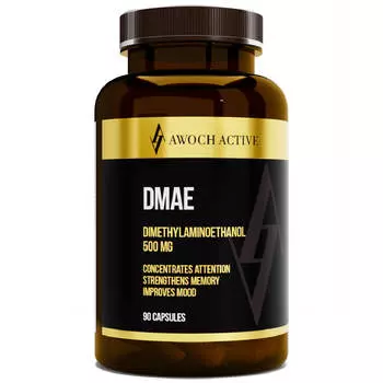 DMAE (ДМАЭ), 90 капсул, AWOCHACTIVE