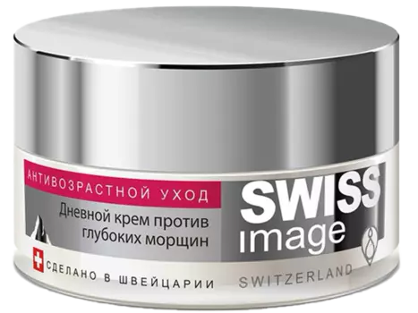 Дневной крем для лица против глубоких морщин 46+, 50 мл, Swiss Image