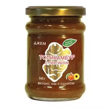 Джем из клубней топинамбура с персиком, 240 гр, Купецкий дом Посадъ