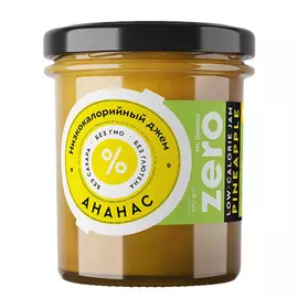 Джем низкокалорийный "Ананас", 270 г, Mr.Djemius ZERO