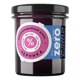Джем низкокалорийный "Черника", 270 г, Mr.Djemius ZERO