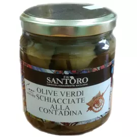 Фермерские оливки, 280 гр, SANTORO