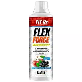Flex Force, вкус чёрная смородина-вишня, 500 мл, Fit-Rx