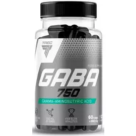 GABA, 60 капсул, Trec Nutrition