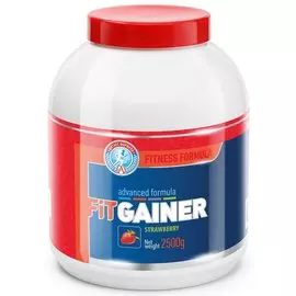 Гейнер Fit Gainer, вкус клубника, 2500 г, Академия-Т