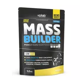 Гейнер Mass Builder, вкус «Банан», 1,2 кг, VPLab