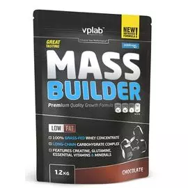 Гейнер Mass Builder, вкус «Шоколад», 1,2 кг, VPLab