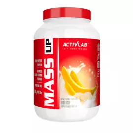 Гейнер Mass UP, банан, 2 кг, банка, ActivLab