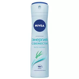Дезодорант антиперсперант Энергия свежести, спрей, 150 мл, Nivea