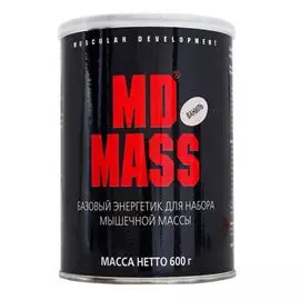 Гейнер MD Mass, вкус "Ваниль", 600 гр, MD