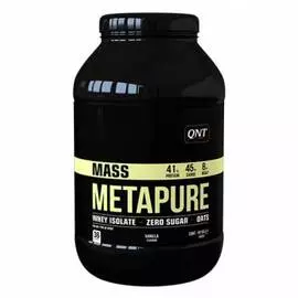 Гейнер METAPURE MASS+, вкус «Ваниль», 1815 г, QNT