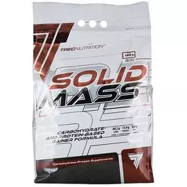 Гейнер Solid Mass (пакет), вкус шоколад, 5800 гр, Trec Nutrition