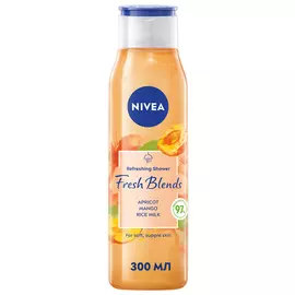 Гель для душа Абрикос Fresh Blends, 300 мл, Nivea