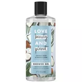 Гель для душа "КОКОСОВАЯ ВОДА И ЦВЕТЫ МИМОЗЫ", 400 мл, LOVE BEAUTY AND PLANET