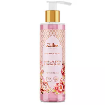 Гель для душа Limited Collection "Gorgeous Peony", 250 мл, ZEITUN