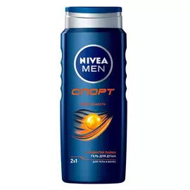 Гель для душа Спорт 2в1 мужской, 500 мл, Nivea